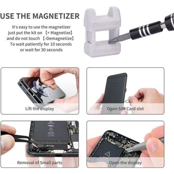 122 in 1 Precision Computer Screwdriver Kit, Laptop Screwdriver Sets - Picture 5 of 7